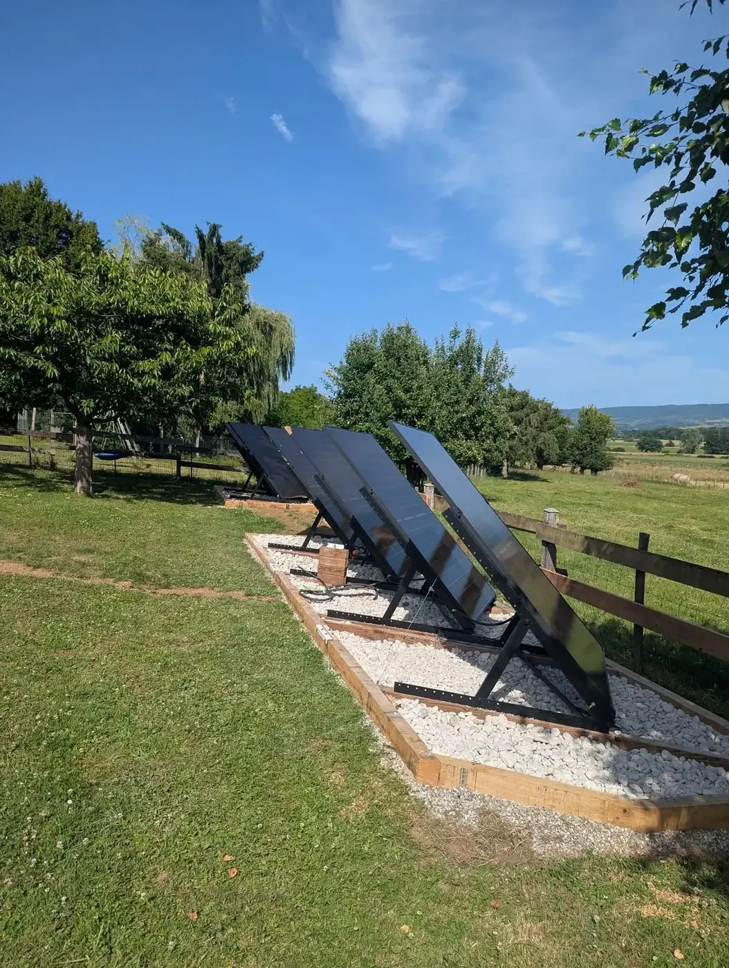 Petite installation au sol